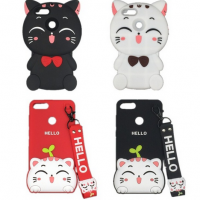 Case Huawei Y9 2018 * 3Dการ์ตูนน่ารัก silicon *