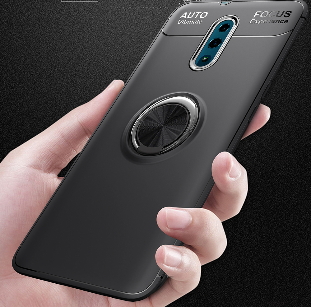 Case OPPO Reno / Pre-order * เคส TPU ขาตั้งแหวนนิ้ว (แผ่นแม่เหล็กโลหะในตัว) วัสดุ TPU คุณภาพสูงกันกระแทกและทนต่อแรงกระแทก *
