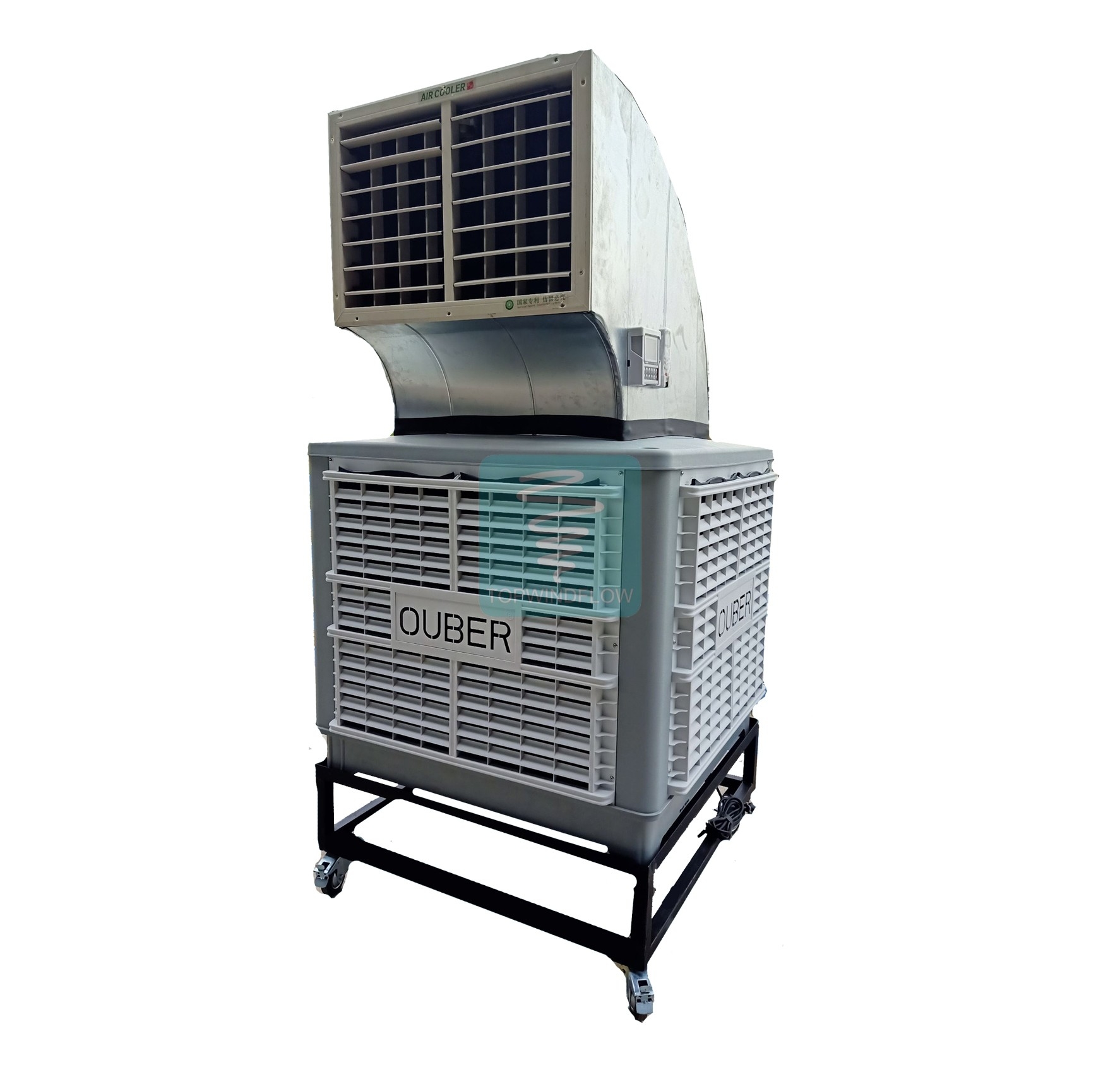 พัดลมไอเย็นเคลื่อนย้าย 18000CMH (ถังปกติ 25 ลิตร)