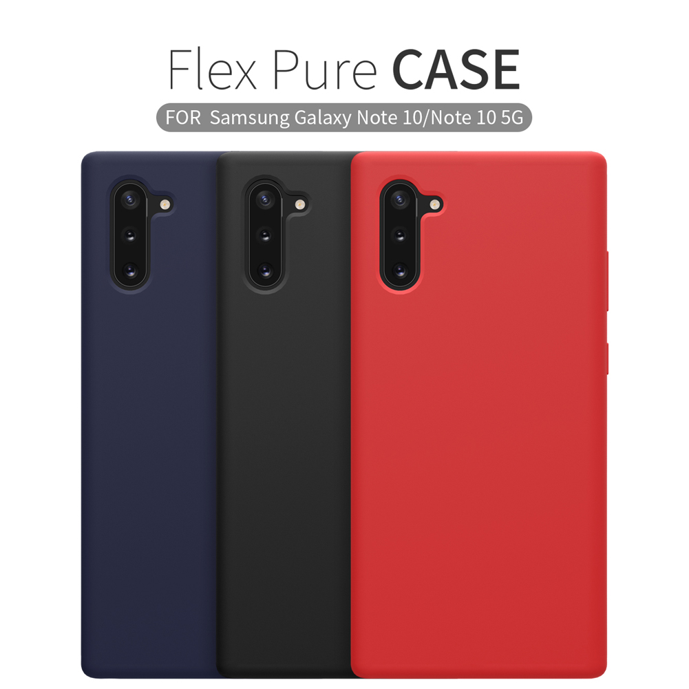 Case Samsung Galaxy Note 10 / Pre-Order * NILLKIN Flex Pure Series เคสซิลิโคนเหลว เพื่อให้กระชับพอดี *