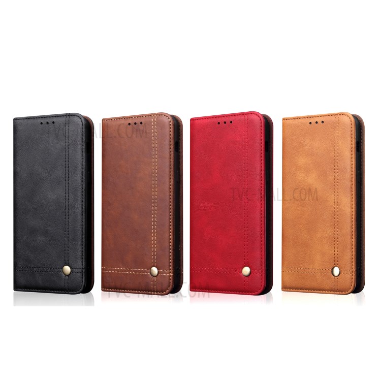 Case Samsung Galaxy S10 Lite / Pre-Order * เนื้อม้าการออกแบบสไตล์ย้อนยุค การเย็บอย่างประณีตช่วยเพิ่มรูปลักษณ์ที่ดีและโครงสร้างที่แข็งแรง *
