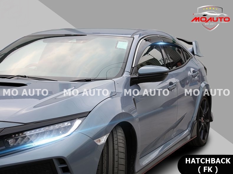 กันสาดสแตนเลท CIVIC HATCHBACK (FK)