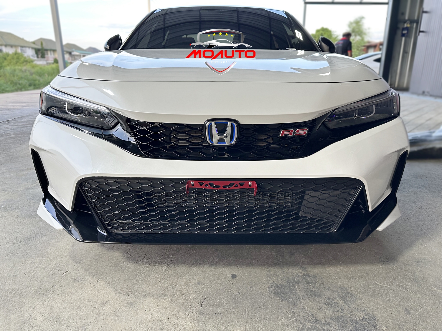 ชุดแต่งกันชนหน้า ทรง TYPE-R สำหรับ CIVIC FE