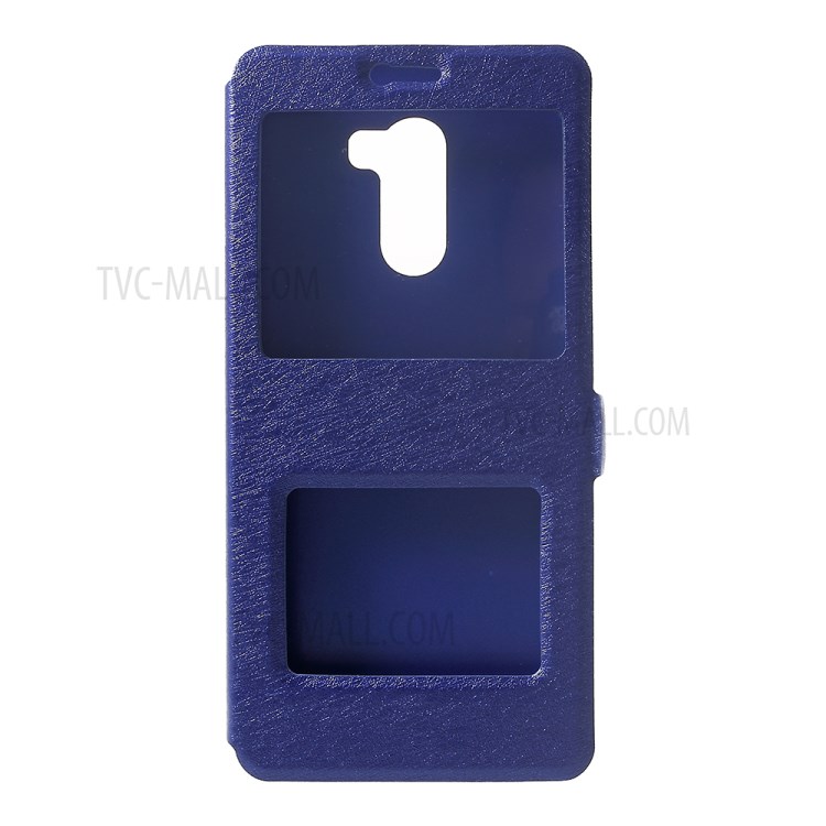 Case Xiaomi Pocophone F1 / พรีออเดอร์ *เคสผ้าไหมเนื้อหนังคู่หน้าต่างยืน การออกแบบหน้าต่างคู่ (ด้านบน: พลาสติก, ด้านล่าง: กลวง) *