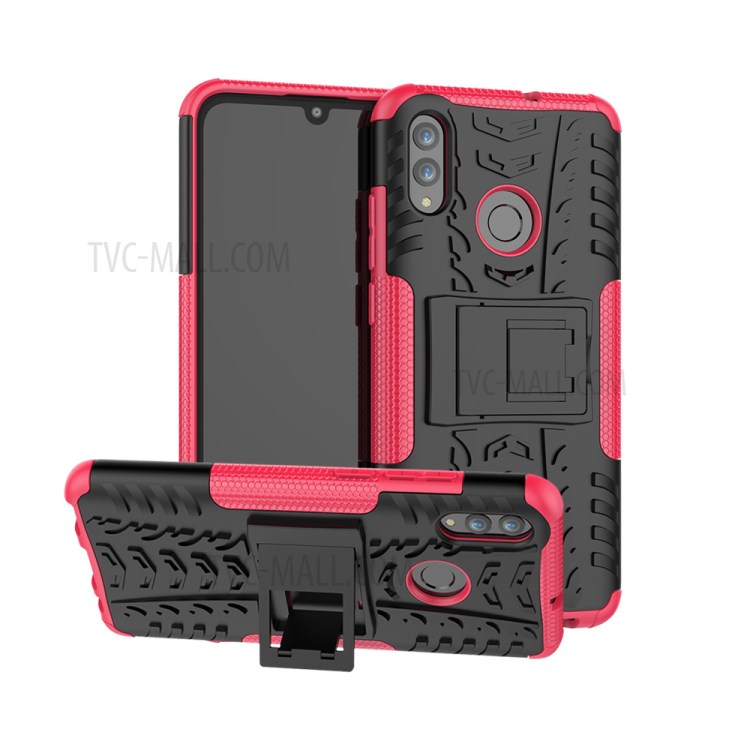 Case Honor 10 Lite / Pre-Order * เคสกันลื่น PC + TPU Hybrid Hybrid Kickstand *