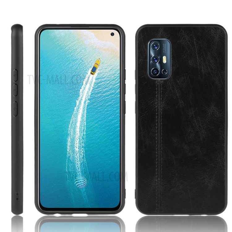 Case Vivo V17 / Pre-order * วัสดุไฮบริด: PC back + TPU เฟรมเคลือบด้วยหนัง PU *
