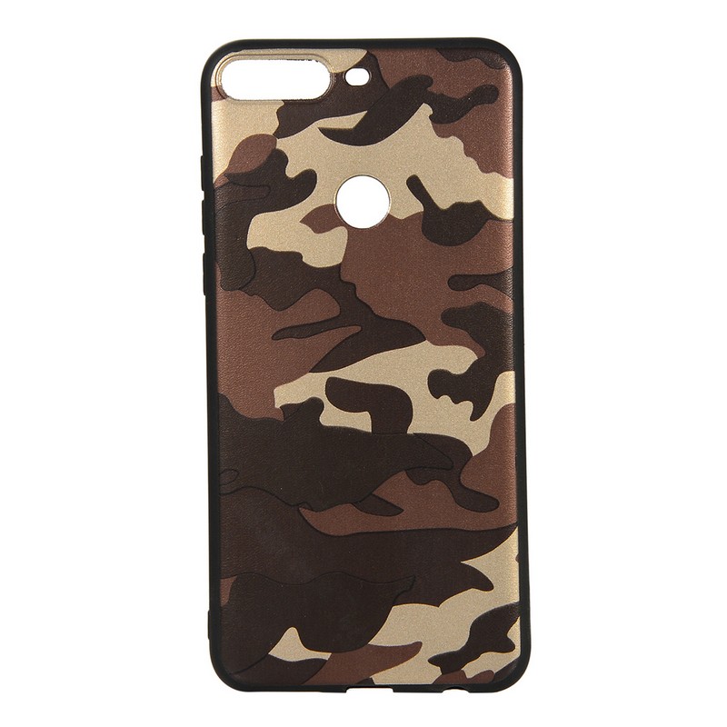 Case Huawei Y7 Pro 2018 / Pre-order * เคส TPU ลายพรางไฮบริด *