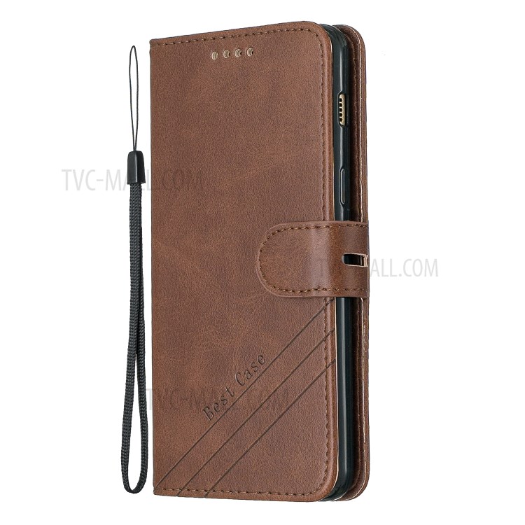 Case Samsung Galaxy A8 (2018) / Pre-Order * เคสกระเป๋าสตางค์หนัง พร้อมสายคล้องข้อมือ *
