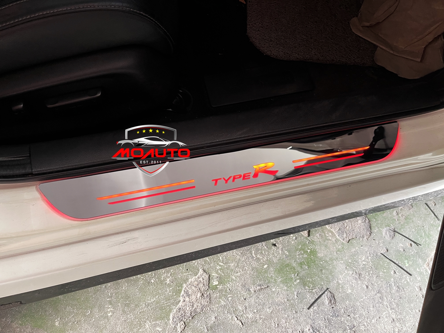 สคับเพลท LED TYPE-R FC/FK/MC 2019