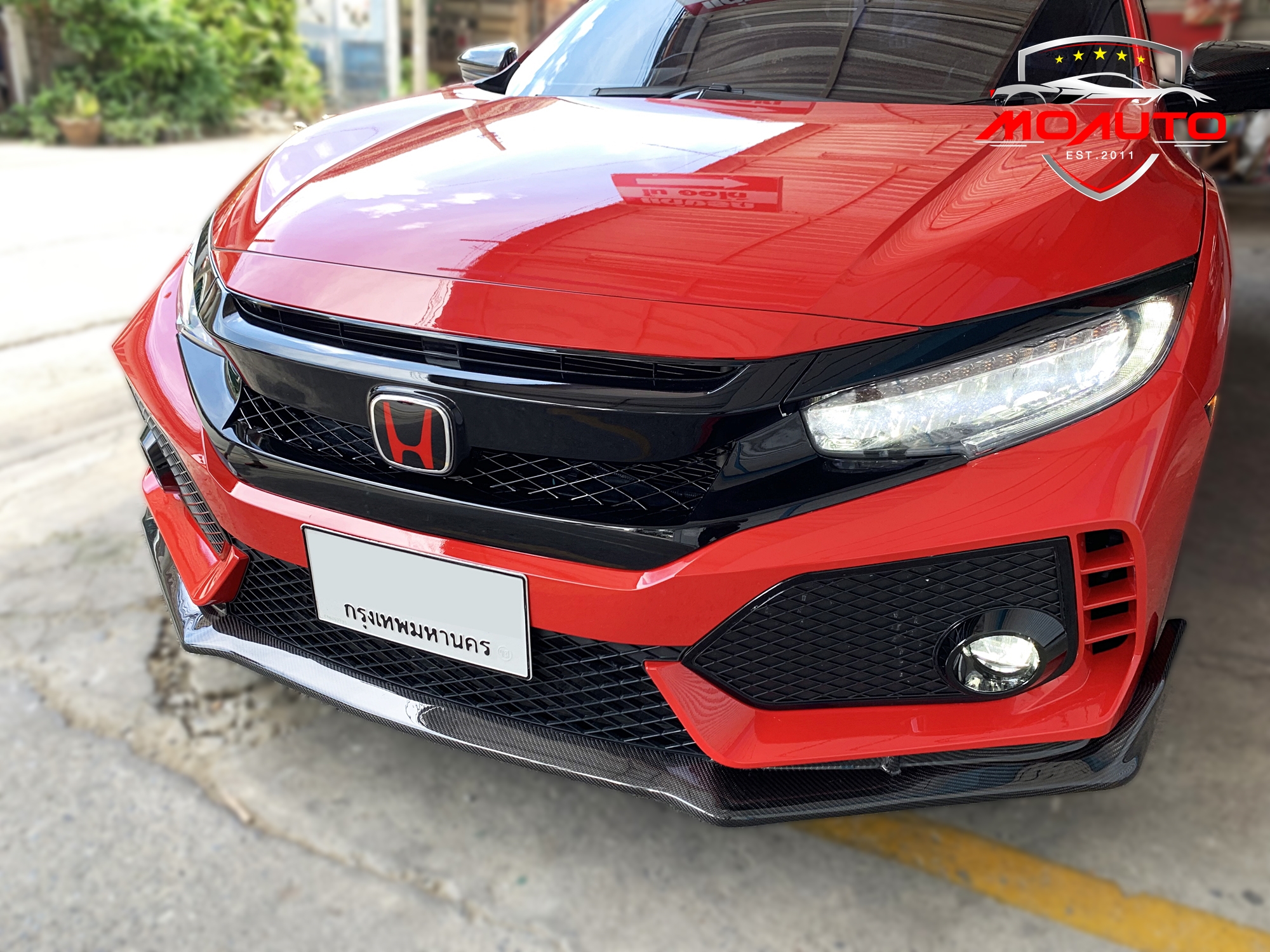 ชุดแต่ง TYPE-R สำหรับ CIVIC FC 2016-2021 (แบบเปลี่ยนกันชน)