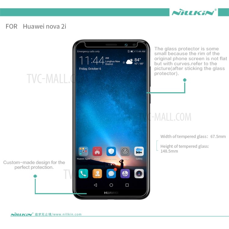 กระจกนิรภัย Huawei nova 2i # Pre-order * NILLKIN Amazing H + PRO วัสดุแก้ว AGC ที่นำเข้าจากญี่ปุ่น *