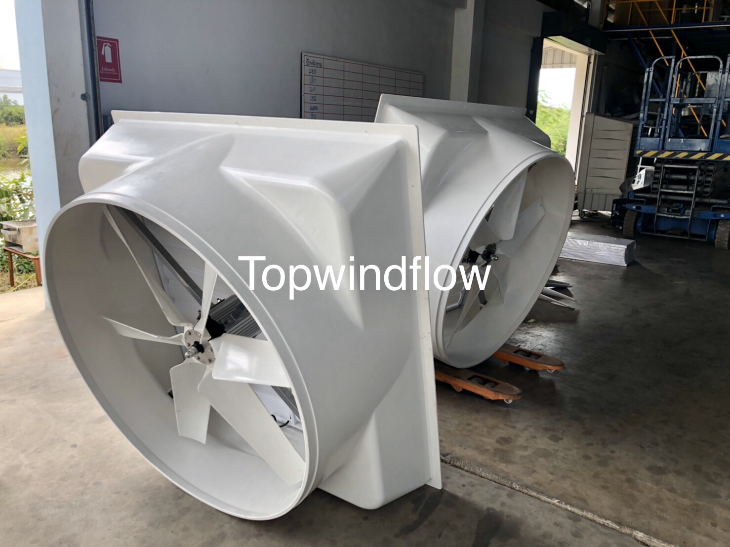 พัดลมฟาร์มไฟเบอร์กลาส ESC660-Fiber (19 นิ้ว)