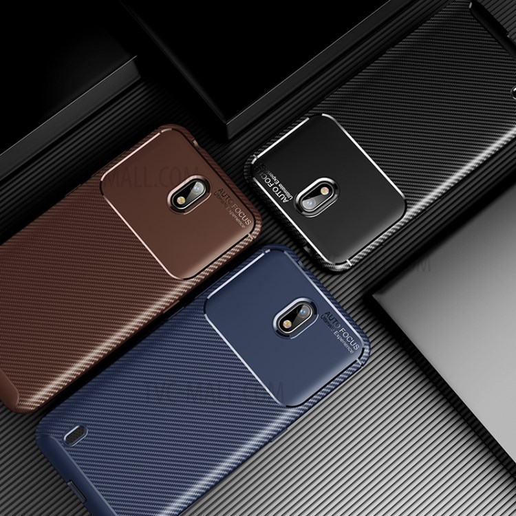 Case Nokia C1 / Pre-Order * เคสโทรศัพท์มือถือคาร์บอนไฟเบอร์เคส TPU อ่อนนุ่มยืดหยุ่นและทนทาน *