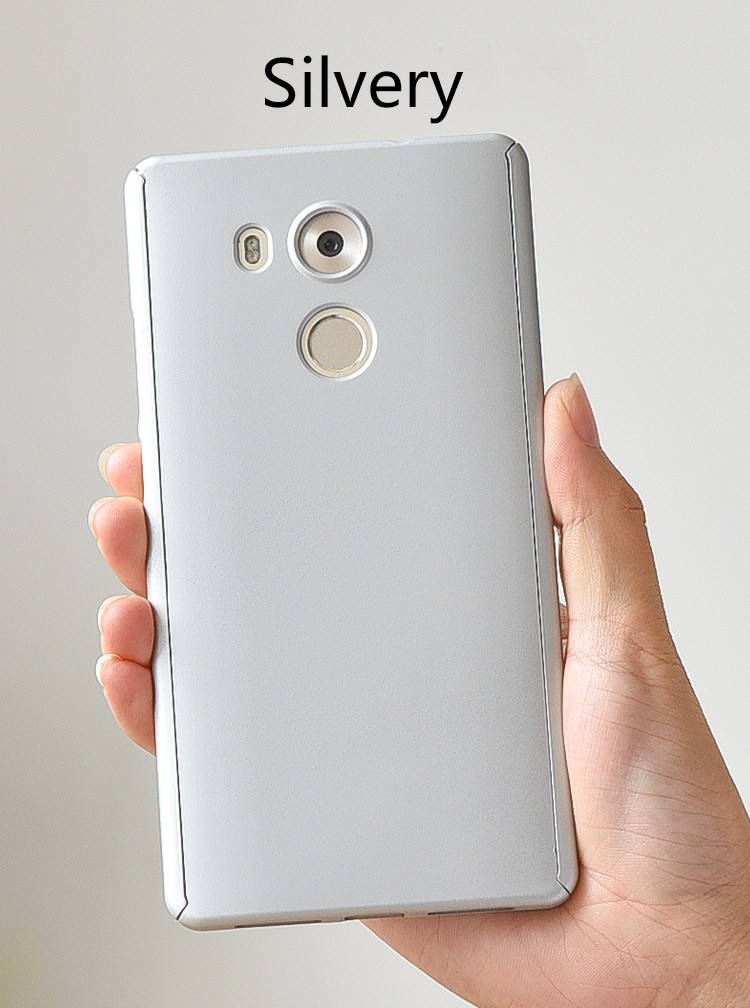 Case Huawei Mate 8 / Pre-order * เคสป้องกันมีฝาครอบเต็ม 360 องศา + กระจกนิรภัย *