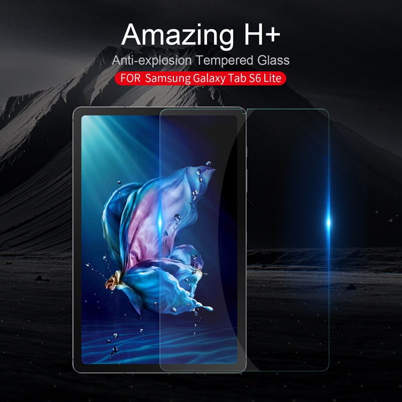กระจกนิรภัย Samsung Galaxy Tab S6 Lite / Pre-Order * NILLKIN Amazing H + นำเข้าวัสดุแก้ว AGC นาโน ป้องกันลายนิ้วมือทนน้ำมันป้องกันแสงสะท้อน *