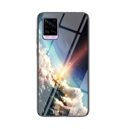 Case Vivo V20 Pro / Pre-Order * เคสลาย Starry กระจกนิรภัยหรูหรา *