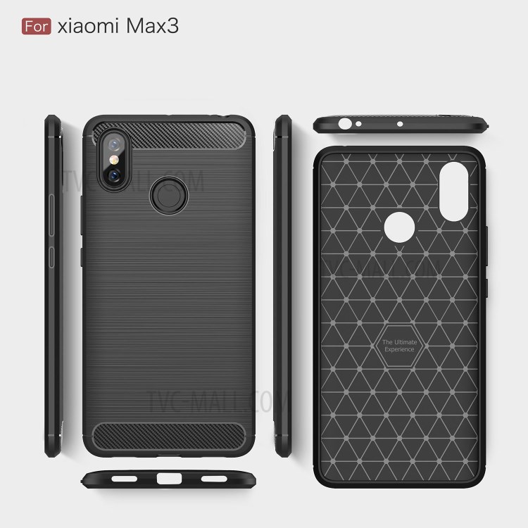 Case Xiaomi Mi Max 3 / Pre-Order * เคส TPU แบบคาร์บอนไฟเบอร์ *