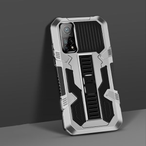 Case Xiaomi Mi 10T Pro 5G / Pre-order * Vanguard Four Corner Cushion PC + เคสมือถือไฮบริด TPU พร้อมขาตั้งที่ซ่อนอยู่ *