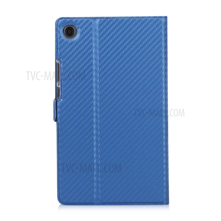 Case Huawei MediaPad M5 / Pre-Order * WY-1629 เคสผิวคาร์บอนไฟเบอร์ *