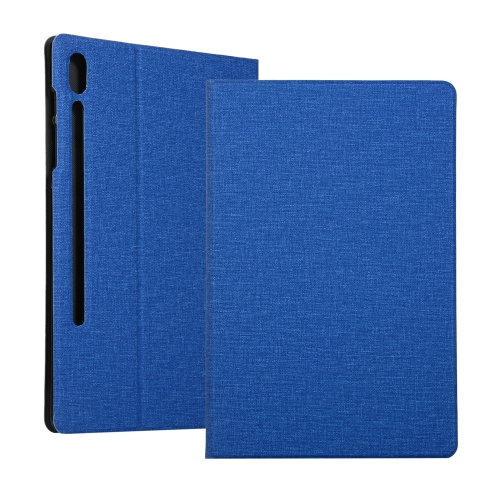 Case Samsung Galaxy Tab S7 / Pre-Order * เคสเนื้อผ้าป้องกันลายนิ้วมือและสิ่งสกปรก ฝาปิดป้องกันแท็บเล็ตขาตั้งหนัง PU *
