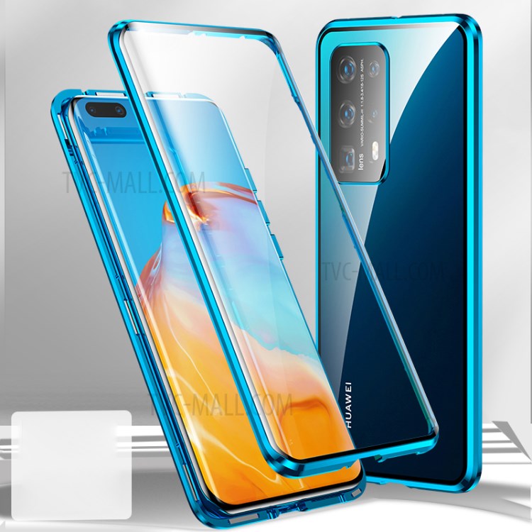 Case Huawei P40 Pro+ # Pre-order * เคสโลหะ + กระจกนิรภัยป้องกันด้านหน้า ด้านหลัง *