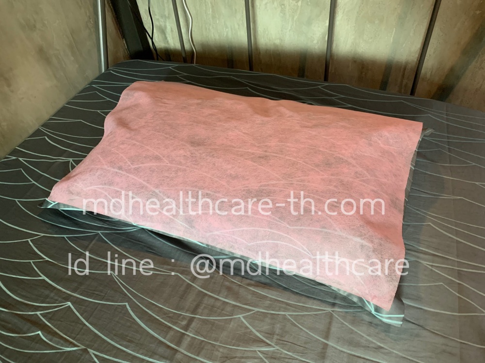 กระดาษรองหมอน รองสั้นกันเปื้อน หนา25แกรม 50*70cm (50แผ่น/ม้วน) กันละอองน้ำ โปร่งสบายระบายอากาศได้ดี