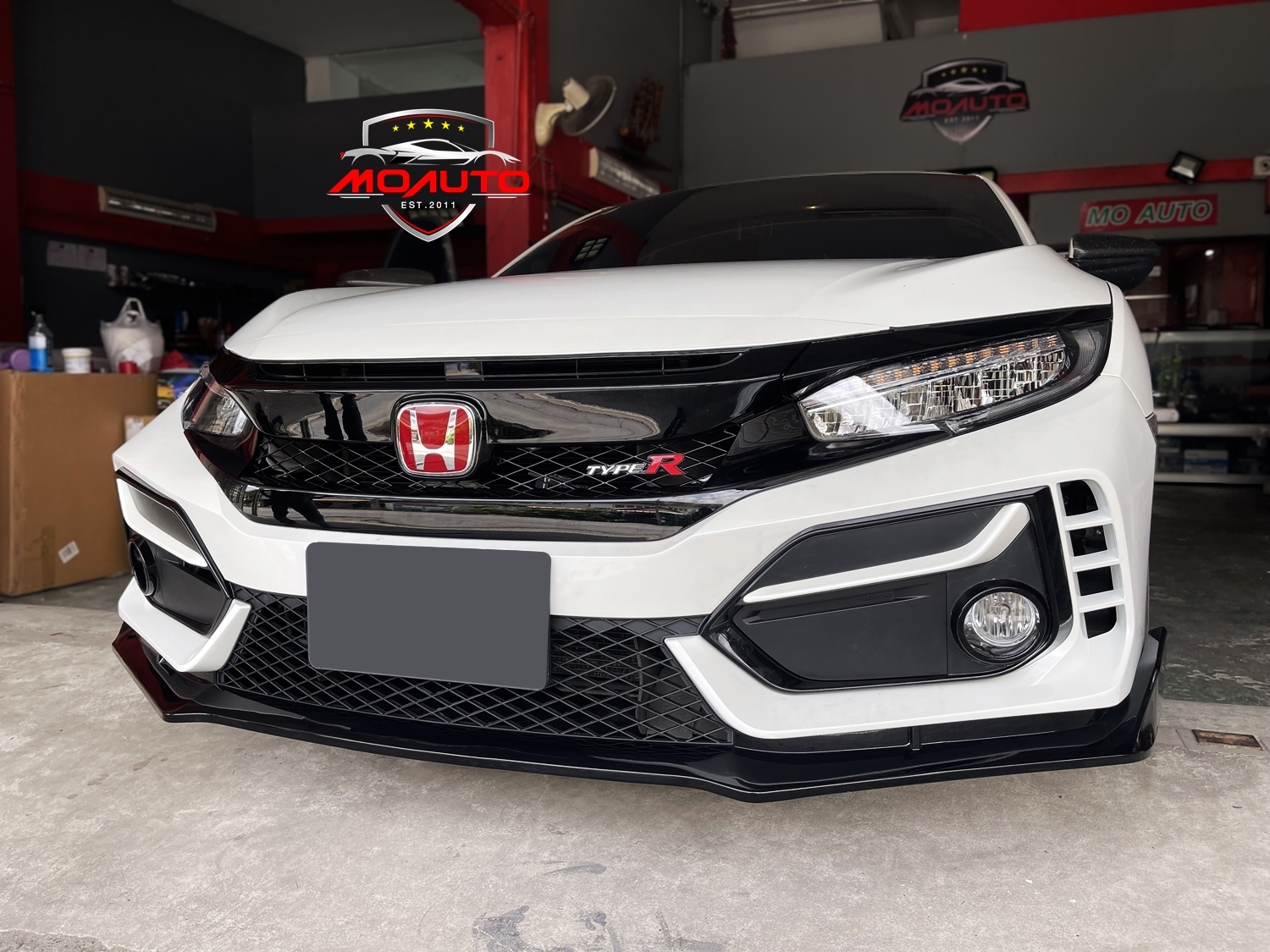 ชุดแต่ง TYPE-R MC กันชนหน้างานดิบ CIVIC FC / FK 2016 - 2021