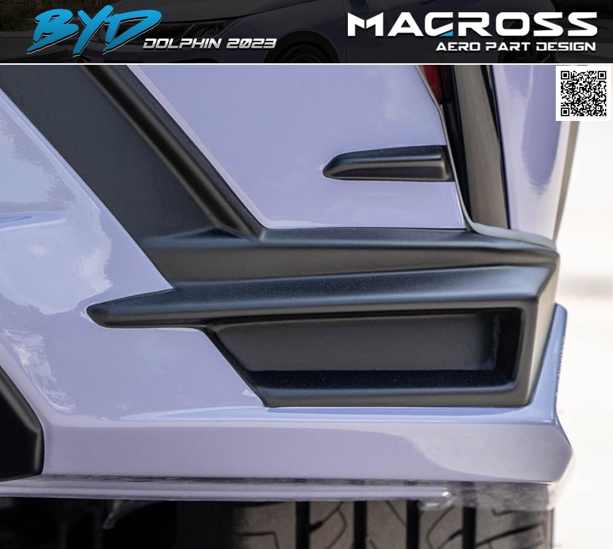 ชุดแต่งสเกิร์ตรอบคัน BYD DOLPHIN | MACROSS