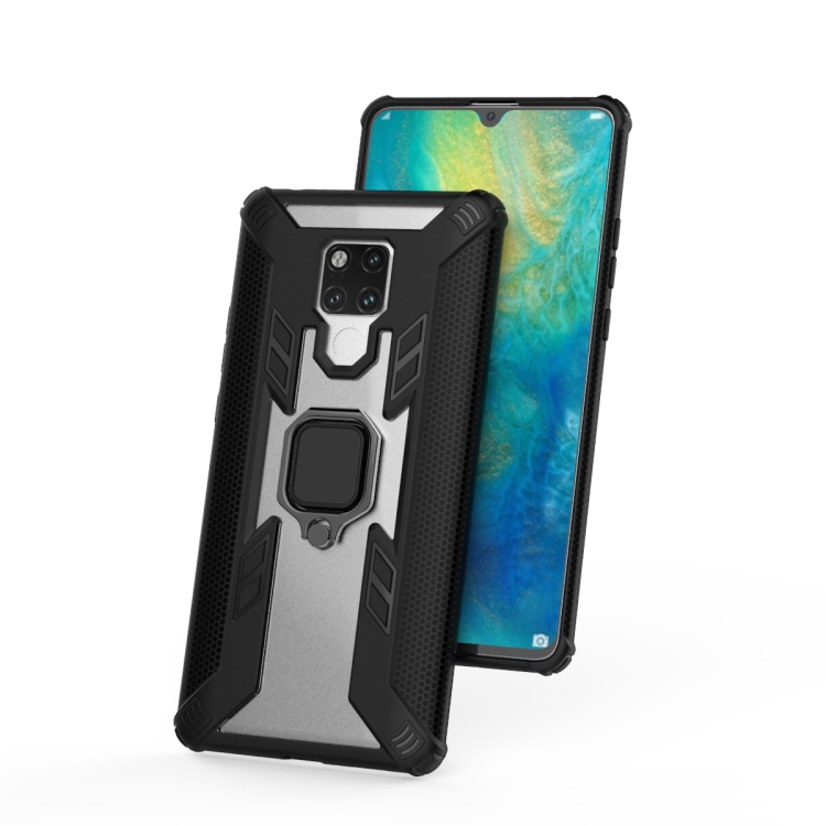 Case Huawei Mate 20 X / Pre-order * เคสกันกระแทก PC + TPU พร้อมตัวยึดแหวน *