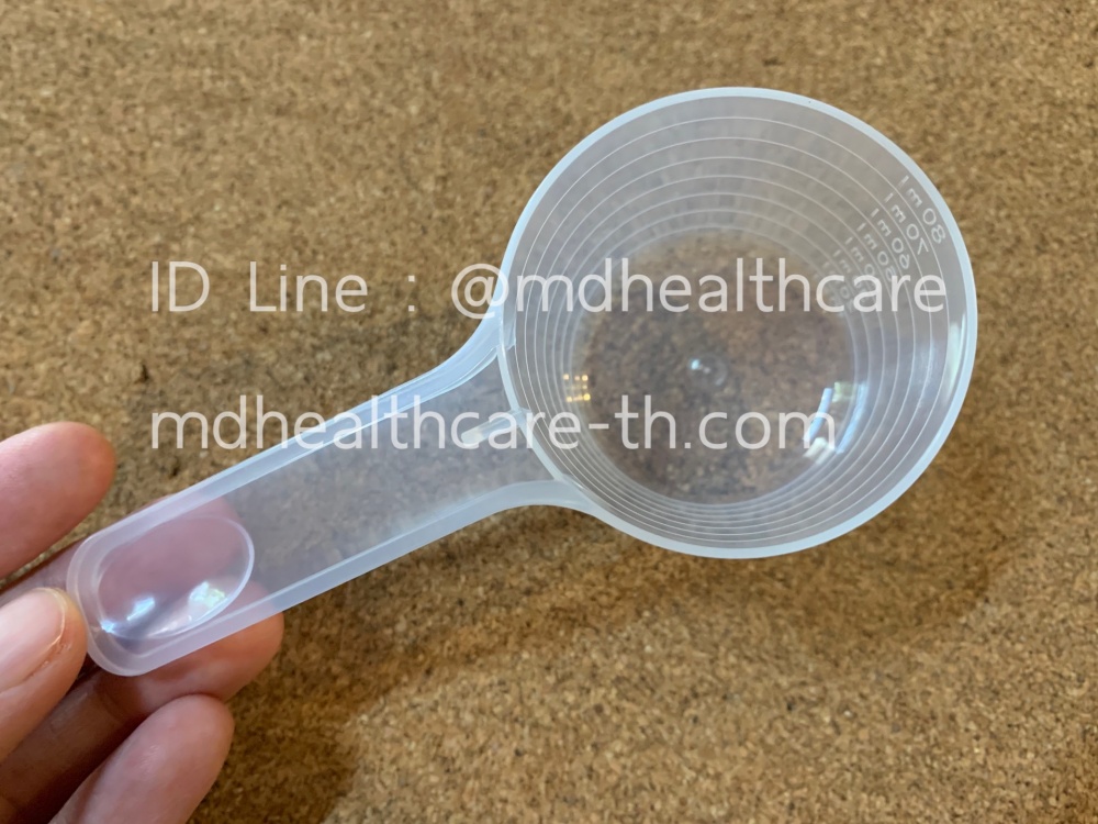 ช้อนตวง40กรัม/80ml.(cc.) ยาว11.35cm (10ชิ้น/ชิ้นละ - บาท)