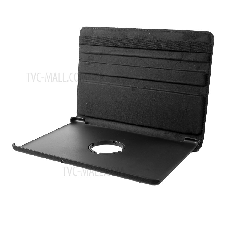 Case Huawei MediaPad T5 / Pre-Order * เคสผิวหนังลิ้นจี่พร้อมแท่นหมุน 360 องศา *