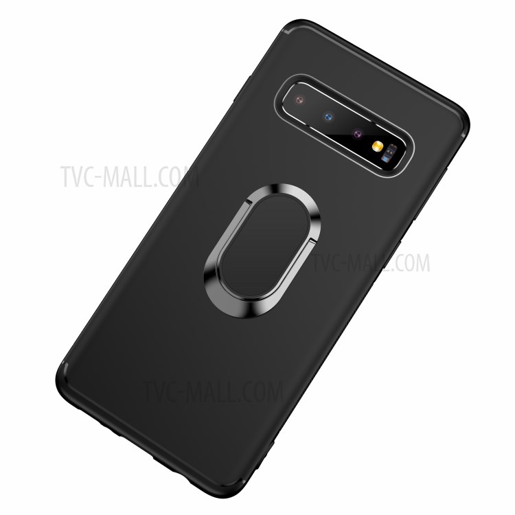 Case Samsung Galaxy S10 / Pre-Order * Matte TPU Mobile Shell พร้อมแหวนนิ้วแม่เหล็กขา *