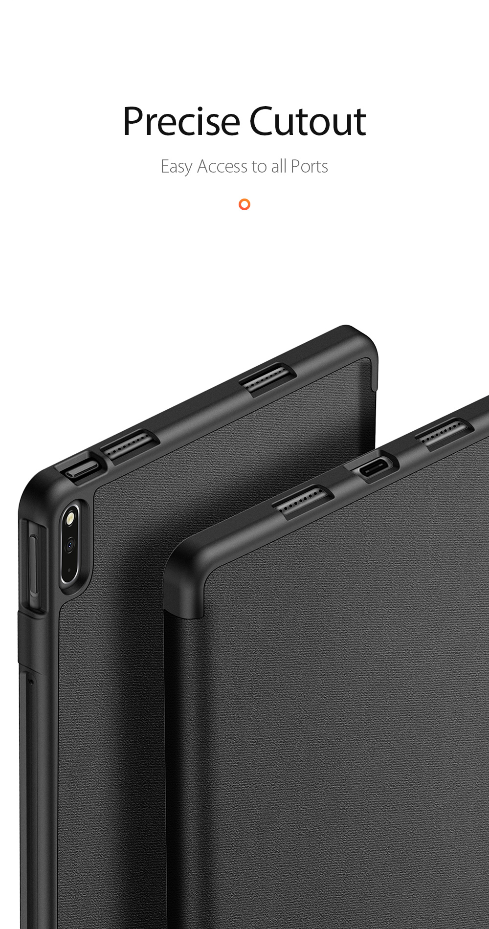 Case HUAWEI MatePad 11 # Pre- Order * DUX DUCIS Domo รองรับฟังก์ชั่นปลุก/นอนหลับอัตโนมัติ Soft TPU กันกระแทกพร้อมที่ใส่ปากกา * *