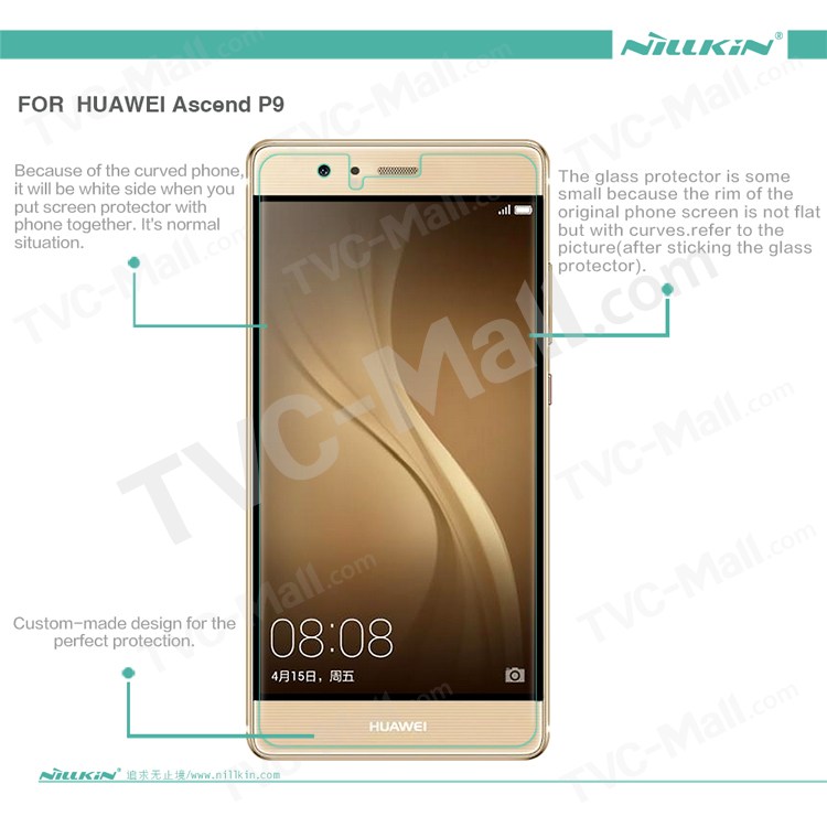 กระจกนิรภัย Huawei P9 / Pre-order * NILLKIN Amazing H+ PRO ความแข็ง 9H แต่เพียง 0.2mm หนา *