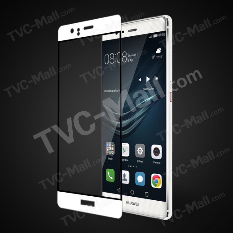 กระจกนิรภัย Huawei P9 / Pre-order * FEMA 3D โค้งขนาดเต็มหน้าจอ ขั้นตอนการพิมพ์ผ้าไหม *