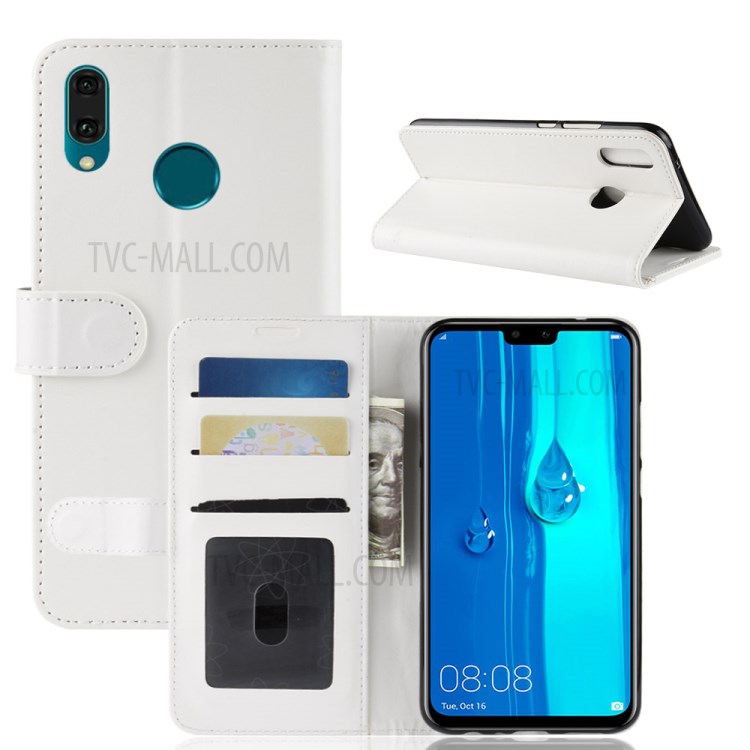 Case Huawei Y9 2019 / Pre-orde * เคสผิวหน้งม้า แยกช่องสำหรับเก็บบัตรเครดิต ID และเงินสด *