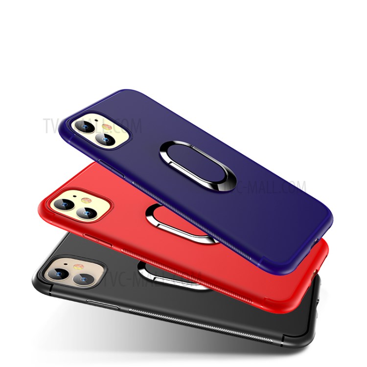 Case iPhone 11 Pro Max / Pre-order * นำเข้าวัสดุเยอร์ไบเออร์ TPU แหวนนิ้วหมุนได้ 360 องศาสำหรับฟังก์ชั่น kickstand และการป้องกันการล้ม *