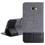 Case Samsung Galaxy A7 2017 / Pre-order * MUXMA MX102 ซองหนังผ้าใบพลิกแนวนอนพร้อมขาตั้งและช่องเสียบการ์ดและกระเป๋าสตางค์ *