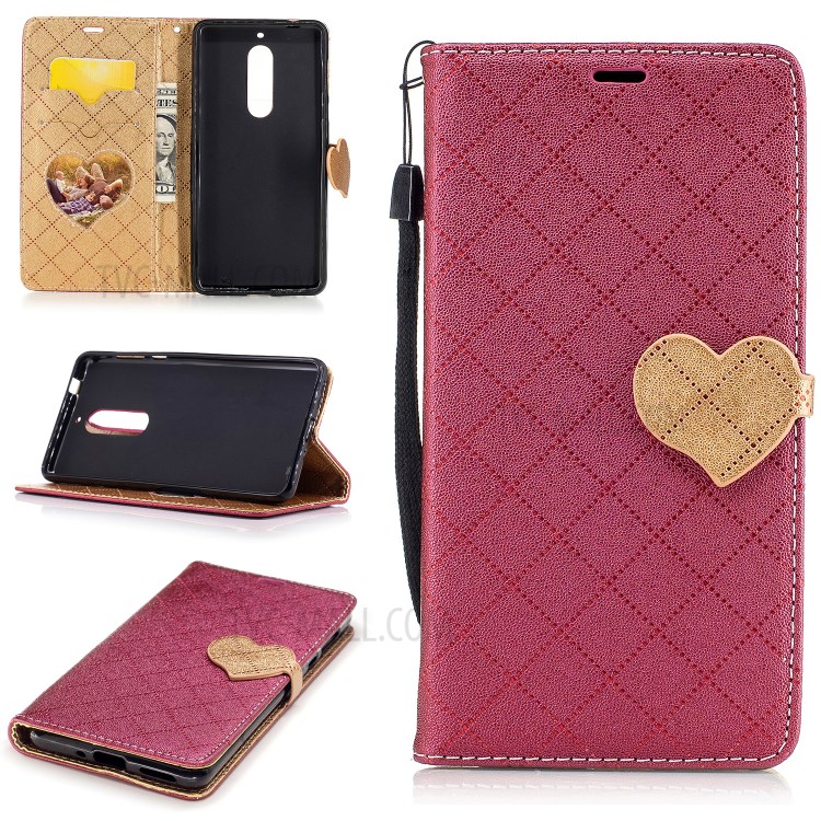 Case Nokia 5 / Pre-order * เคสหัวใจรัก สีตัดกัน *