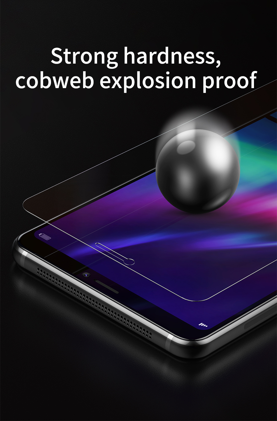 กระจกนิรภัย Huawei Honor Note 10 / Pre-Order * BASEUS 2 ชิ้น 0.3mm Full Tempered Glass *