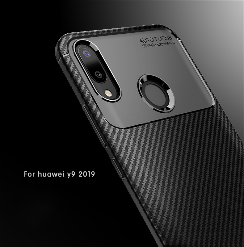 Case Huawei Y9 2019 / Pre-orde * เคสคาร์บอนไฟเบอร์ ดูดีและรู้สึกสะดวกสบายในมือของคุณ *