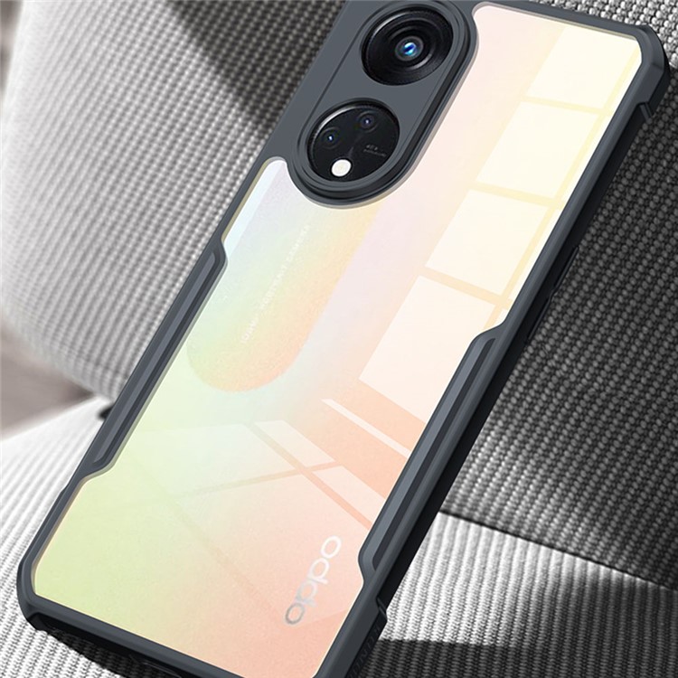 Case OPPO Reno8 T 5G # Pre - Order * XUNDD ทำจากวัสดุ TPU + อะคริลิค ยืดหยุ่นและทนทาน *
