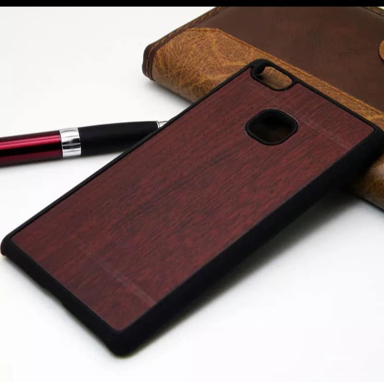 Case Huawei P8 / Pre-order * เคสปกวินเทจ RetroStyle ผิวลายไม้ *