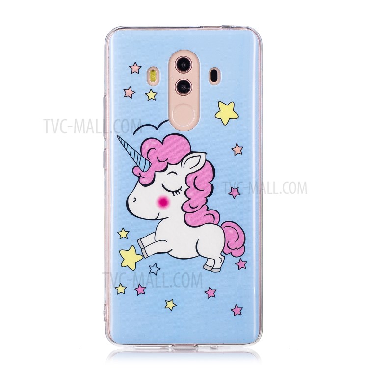 Case Huawei Mate 10 Pro / Pre-order * เอฟเฟกต์แสงส่องสว่างพิเศษตัวเรือนจะเรืองแสงในที่มืด รูปแบบสดใสดูทันสมัย *