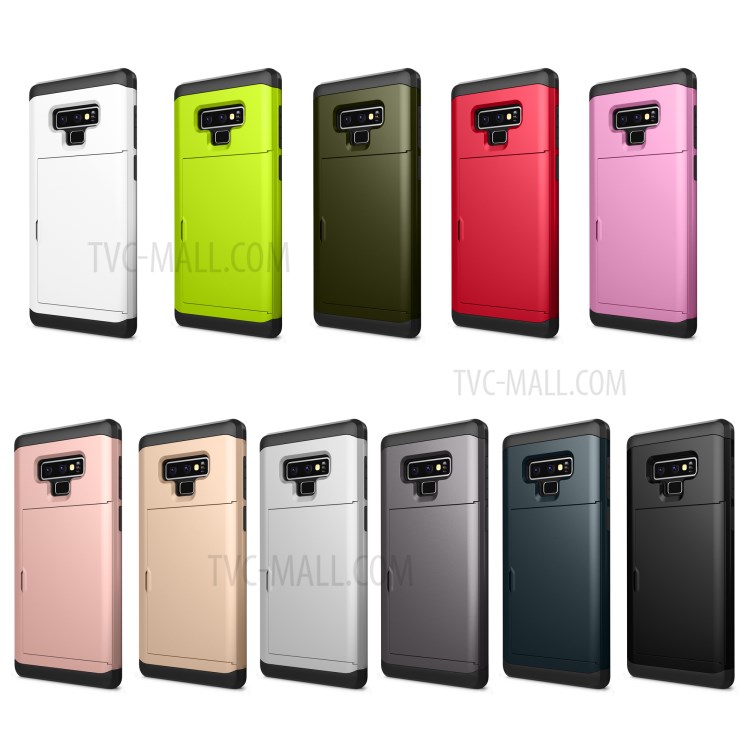 Case Samsung Galaxy Note9 / Pre-Order * เคสป้องกันไฮบริดพลาสติก + TPU พร้อมช่องเสียบการ์ด *