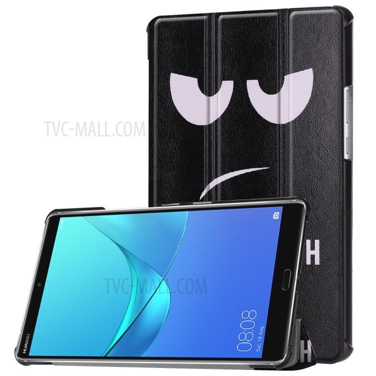 Case Huawei MediaPad M5 / Pre-Order * เคสพิมพ์ลายแบบ PU ด้านหน้าเครื่อง + PC เคสแข็ง *
