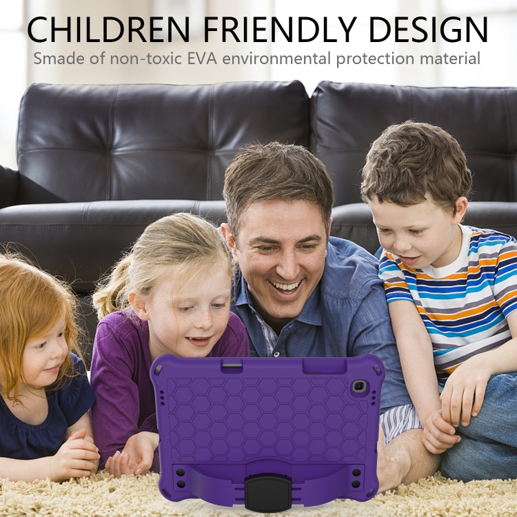 Case Samsung Galaxy Tab S6 Lite / Pre-Order * เคสคอมโบแท็บเล็ต EVA แบบรังผึ้งพร้อมสายคล้องไหล่ *