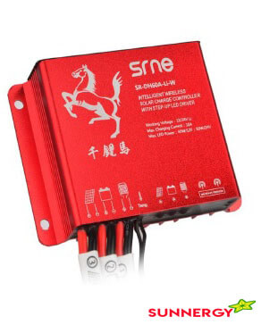 โซล่าร์ชาร์จเจอร์ไฟถนนพลังงานแสงอาทิตย์ 10A STC-SR-DH60A -LI-R