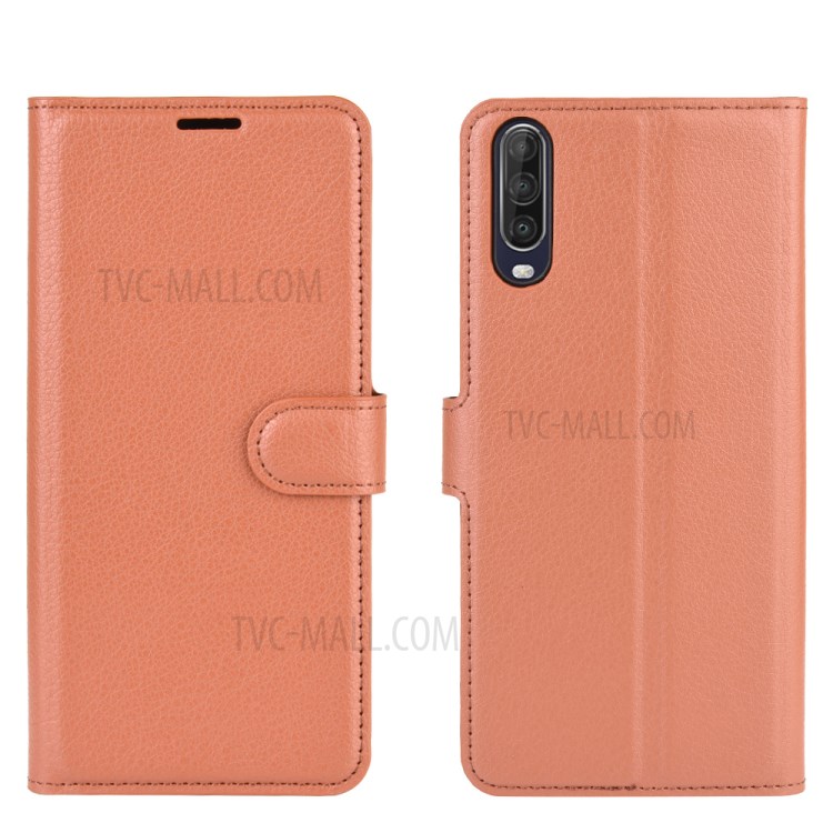 Case Wiko View4 Lite / Pre-order * เคสซองหนังผิวลิ้นจี่ ช่องเสียบการ์ด Wallet และช่องใส่เงินสด *