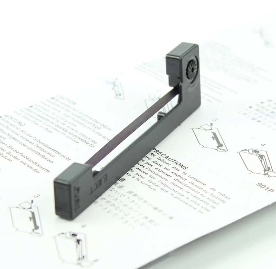 COMPUTE ผ้าหมึกเครื่องคิดเงิน ERC-09 สำหรับ Epson ERC09 (สีดำ)